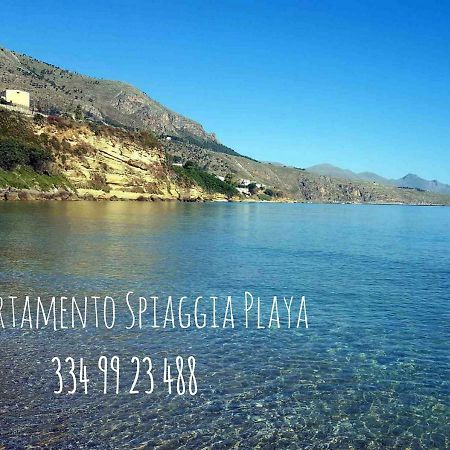 Appartamento Spiaggia Playa Кастеламаре дел Голфо Екстериор снимка